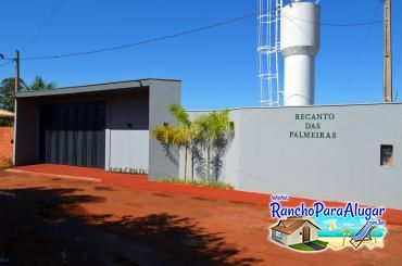 Rancho Recanto das Palmeiras para Alugar em Miguelopolis - Portão de Entrada