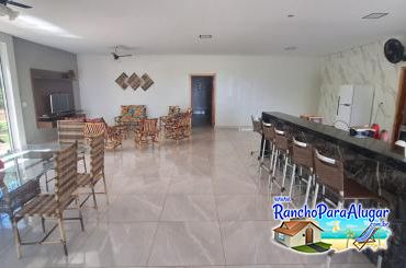 Rancho Pontal do Rio Grande 2 para Alugar em Miguelopolis - Sala de tv com Ventilador