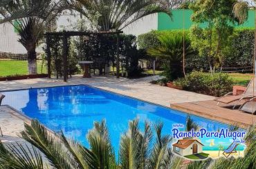 Rancho São João para Alugar em Miguelopolis - Piscina