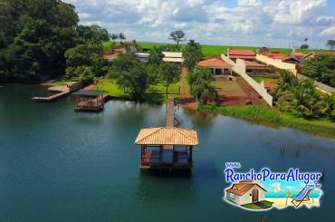 Rancho Morada dos Anjos para Alugar em Miguelopolis - Píer Coberto