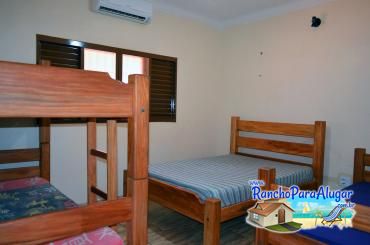 Rancho Tropical para Alugar em Miguelopolis - Interior das Suites 1 e 4