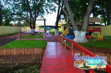 Rancho Solarium 3 para Alugar em Miguelopolis - Vista do Píer para o Rancho