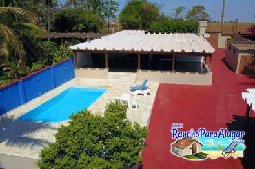 Rancho do Rubens para Alugar em Miguelopolis - Piscina