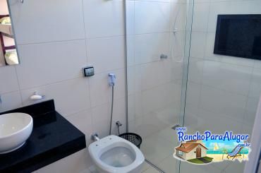 Rancho Imperivm para Alugar em Miguelopolis - Banheiro da Suite 1