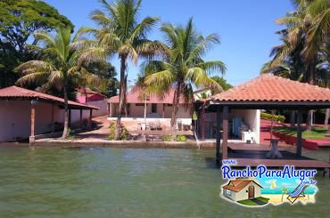 Rancho do Alemão para Alugar em Miguelopolis - Píer e Guarda Barcos