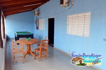 Rancho Angelina para Alugar em Miguelopolis - Mesa de Bilhar