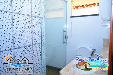 Rancho 13 para Alugar em Miguelopolis - Banheiro da Suite 1