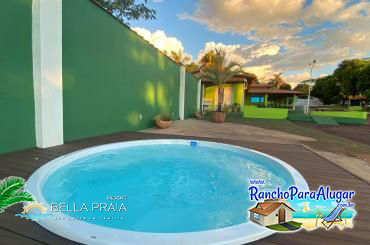 Resort Bella Praia para Temporada em Miguelopolis - Jacuzzi