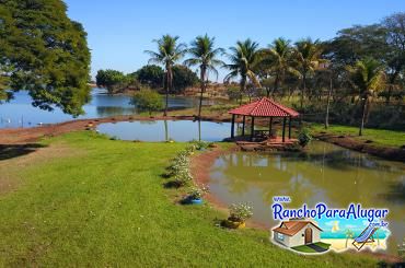 Rancho do Neneco para Alugar em Miguelopolis - Lago com Quiosque