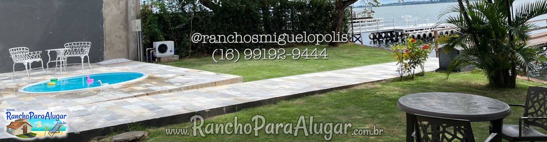 Rancho Rio Grande Premium para Alugar em Miguelopolis