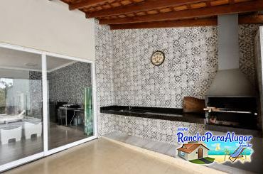 Rancho Rio Grande Premium para Alugar em Miguelopolis - Churrasqueira