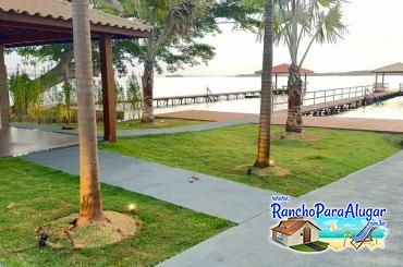 Rancho Alquimista para Alugar em Miguelopolis - Píer Coberto