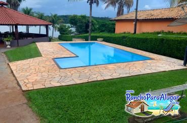 Rancho Edison Cazali para Alugar e à Venda em Ibiraci - Piscina