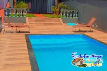 Rancho Silva para Alugar em Miguelopolis - Piscina