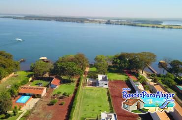 Rancho Quinta do Sol para Alugar em Miguelopolis - Vista Aérea do Rancho