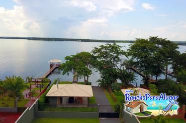 Rancho dos Amigos para Alugar em Miguelopolis - Área com Vista Aérea