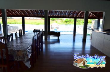 Rancho Girassol para Alugar em Miguelopolis - Vista da Varada para o Rio