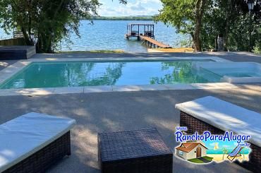 Rancho Chales do Rio Grande para Alugar em Miguelopolis - Piscina Aquecida