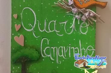 Rancho Recanto Verde para Alugar em Miguelopolis - Suíte Canarinho