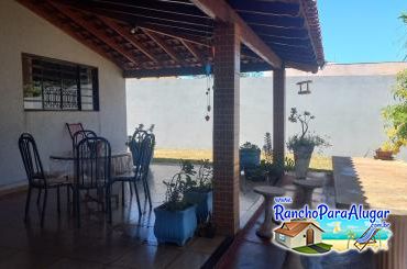 Rancho Recanto Verde para Alugar em Miguelopolis - Varanda