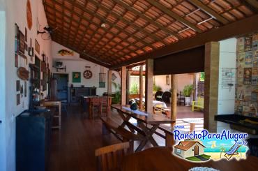 Rancho Recanto Dorotheo para Alugar em Miguelopolis - Varanda