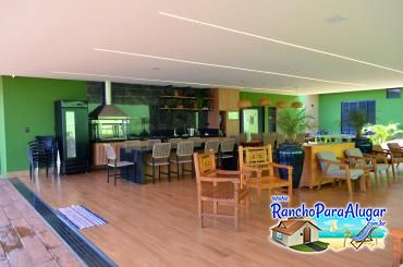 Rancho El Shaddai para Alugar em Miguelopolis - Área Gourmet