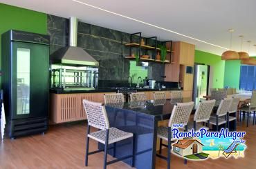 Rancho El Shaddai para Alugar em Miguelopolis - Área Gourmet