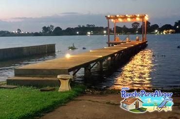 Rancho Moema para Alugar em Miguelopolis - Píer Coberto