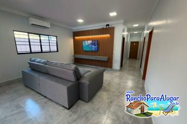 Rancho Diamante para Alugar em Miguelopolis - Sala