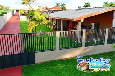 Rancho Diamante para Alugar em Miguelopolis - Quiosque as Margens do Rio