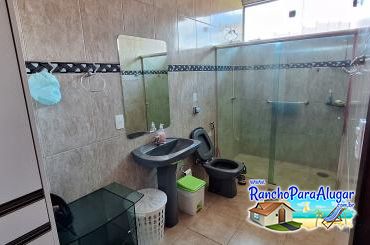 Rancho Pingo de Dó para Alugar em Rifaina - Interior dos Banheiros