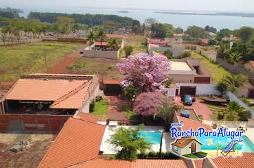 Rancho Aroeira para Alugar em Miguelopolis - A 150 Metros da Prainha